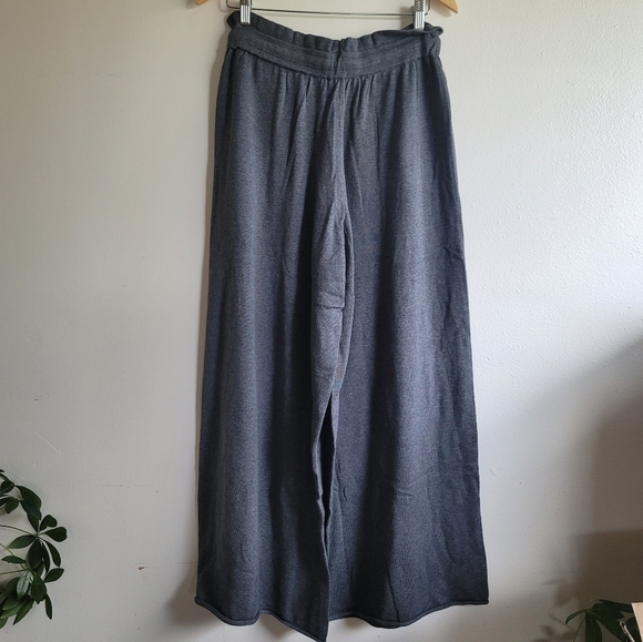 Lunya, Cozy Cotton Silk Relaxed Pant Wide Leg,Gray, Size Medium - Picture 11 of 14